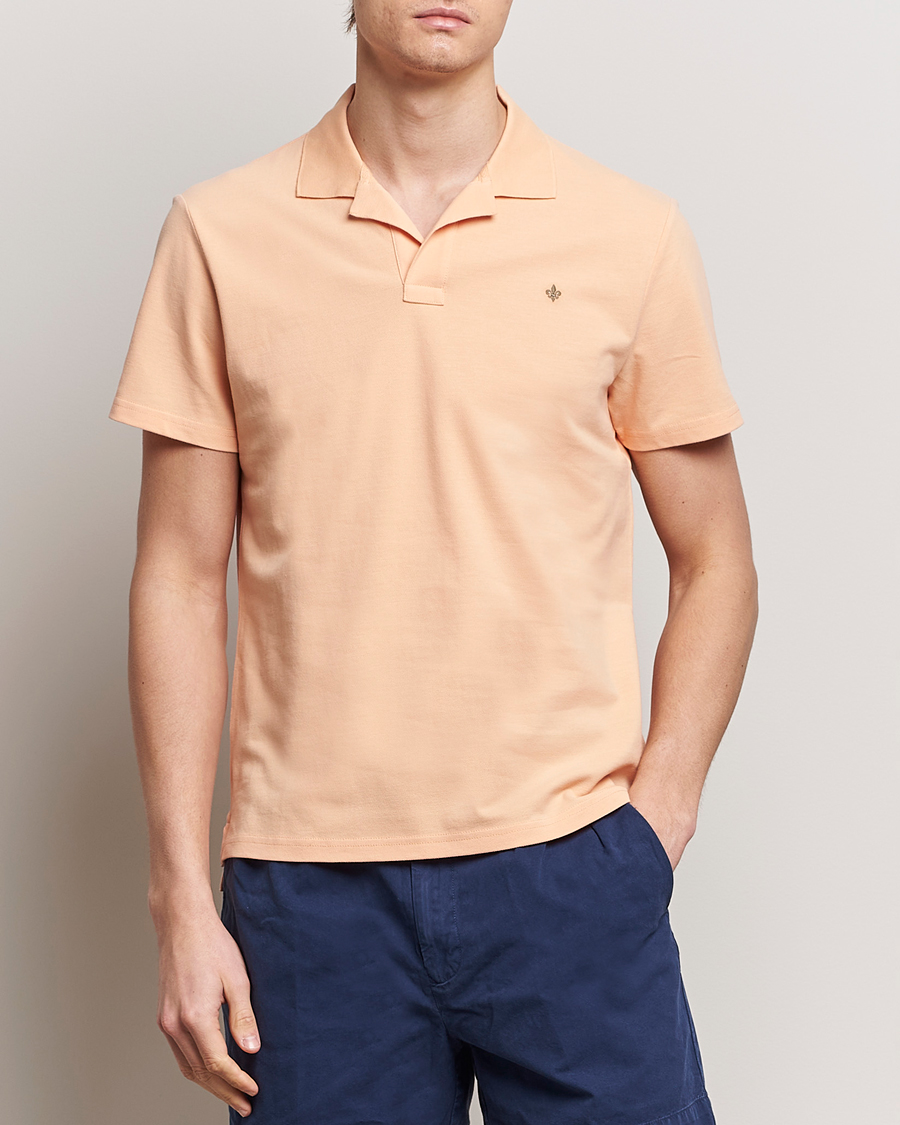 Herren | Neu im Onlineshop | Morris | Dylan Pique Shirt Orange