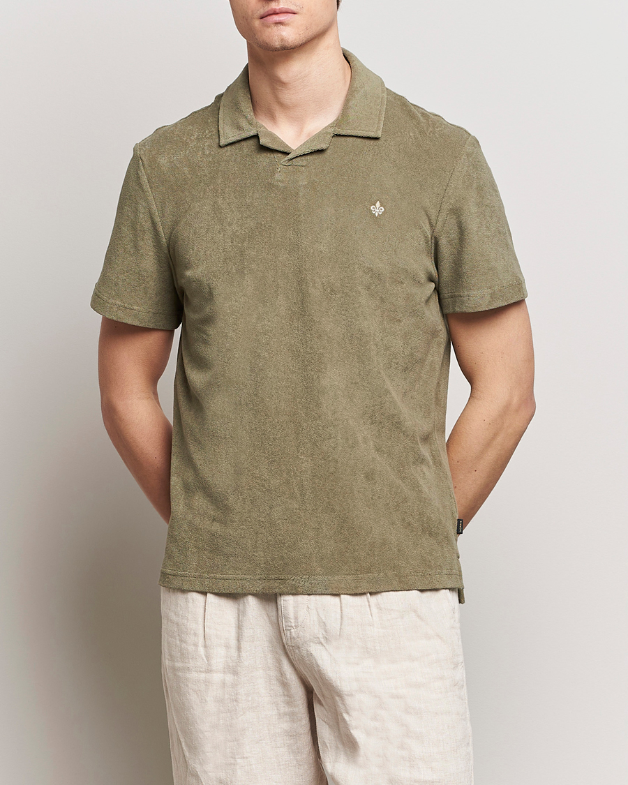 Herren | Kategorie | Morris | Delon Terry Jersey Polo Olive