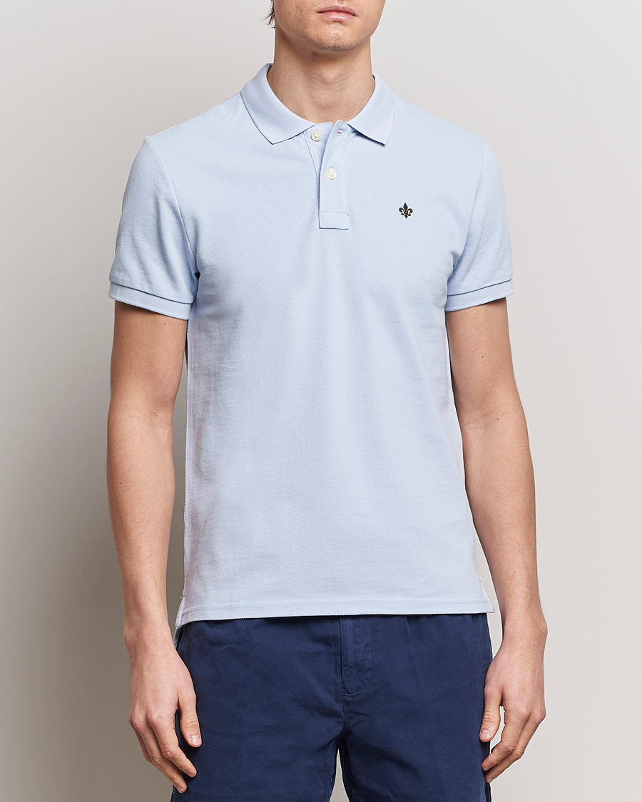 Herren | Kurzarm-Poloshirts | Morris | New Pique Light Blue