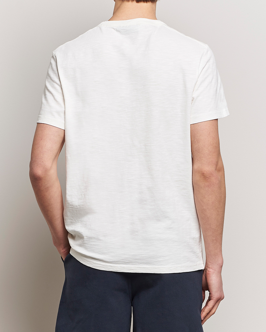 Herren | T-Shirts | Morris | Watson Slub Crew Neck T-Shirt Off White