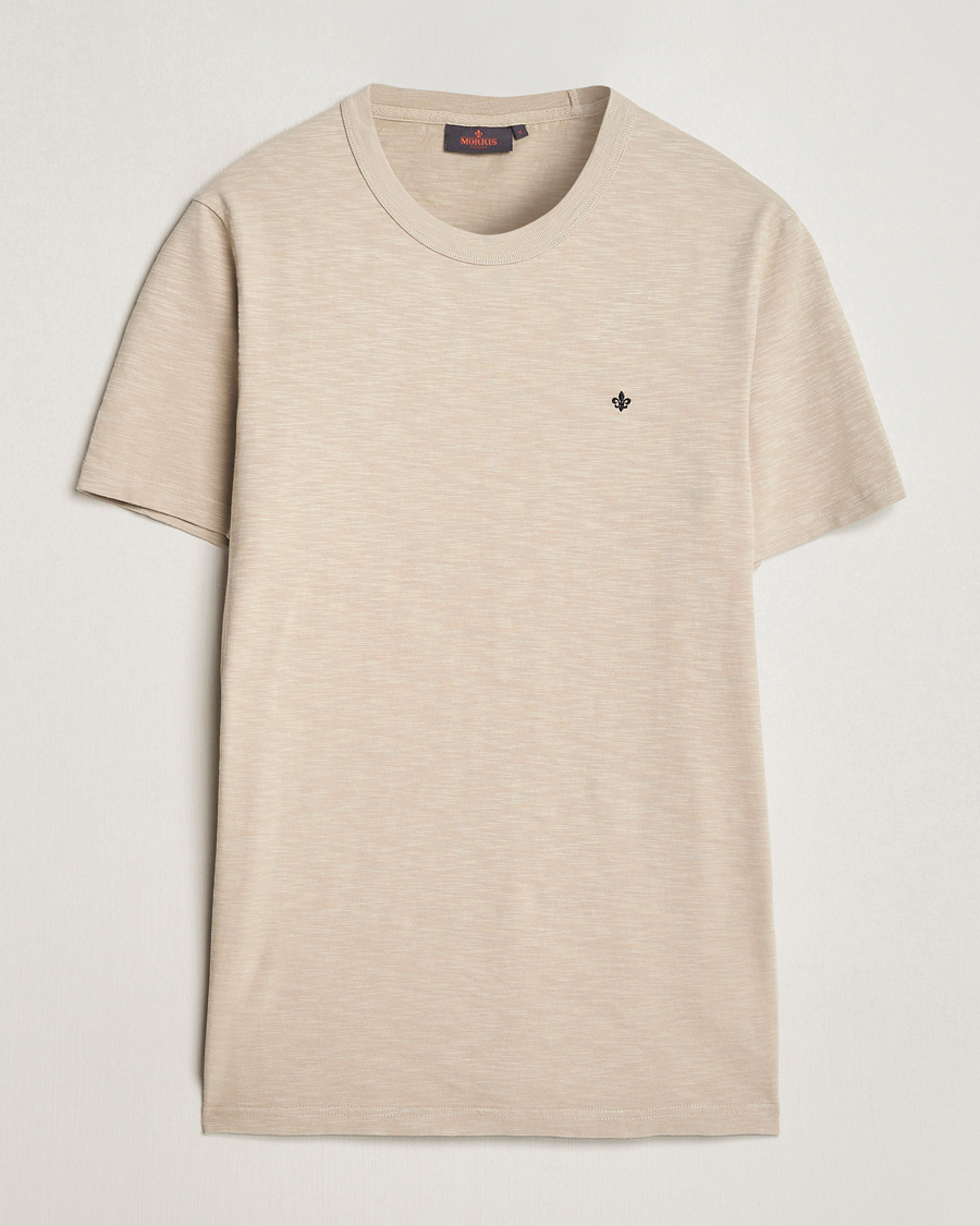 Herren | T-Shirts | Morris | Watson Slub Crew Neck T-Shirt Khaki
