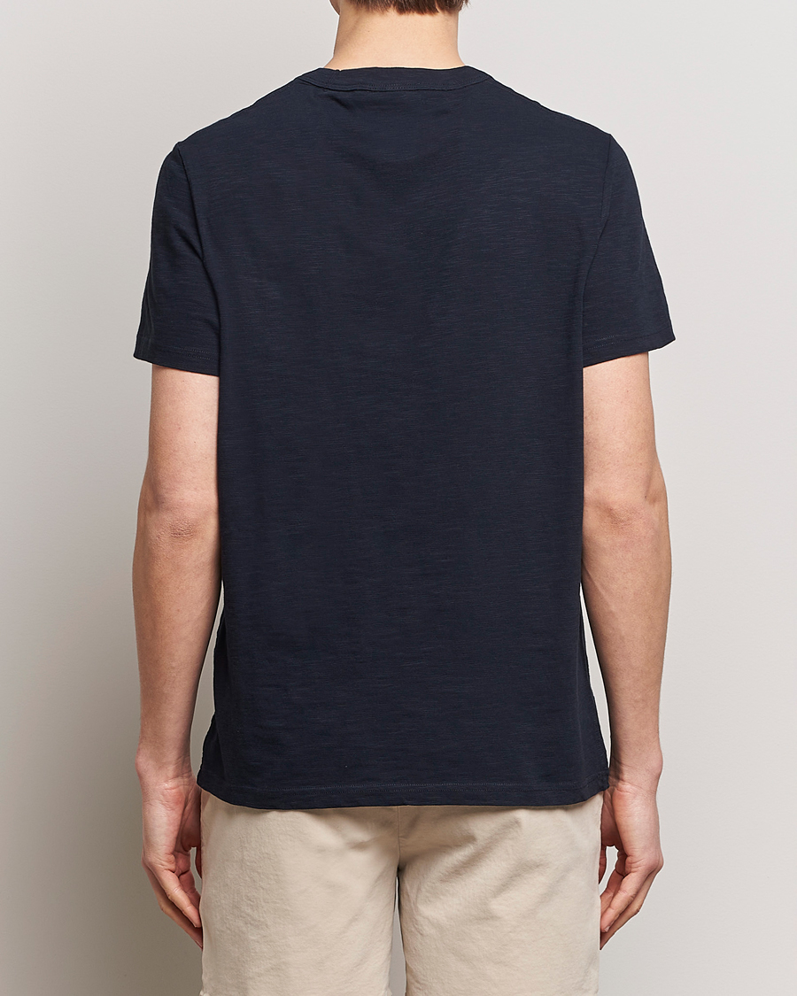 Herren | T-Shirts | Morris | Watson Slub Crew Neck T-Shirt Old Blue