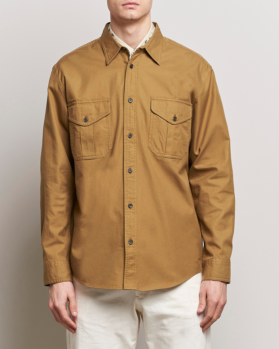 Herren | Filson | Filson | Lightweight Alaskan Guide Shirt Golden Tan