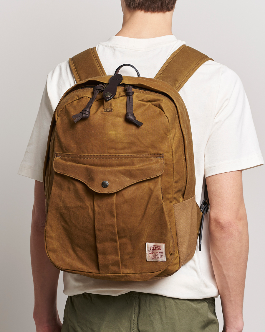 Men | Backpacks | Filson | Journeyman Backpack Tan