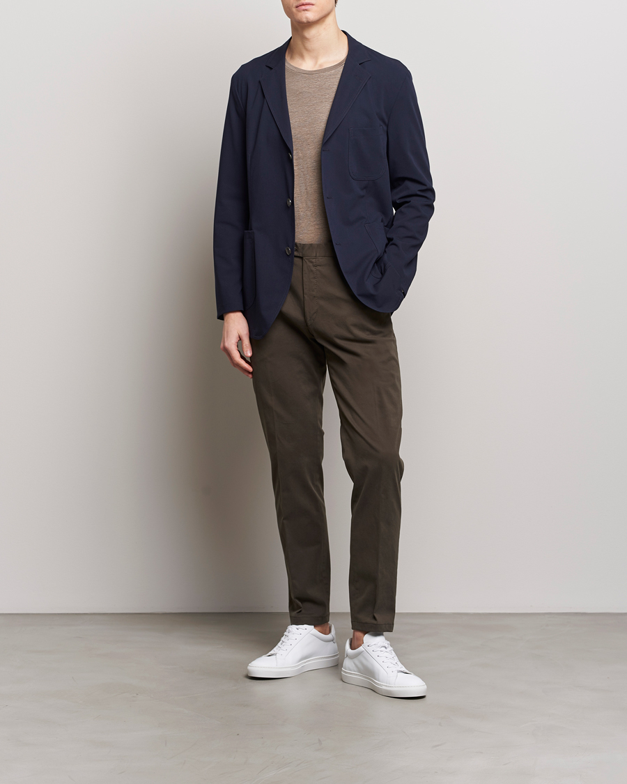 Herren | Sakkos | Oscar Jacobson | Faber Stretch Blazer Navy