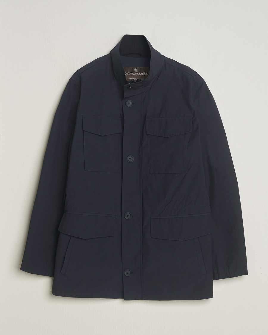 Herren | Jacken | Oscar Jacobson | Smyth Field Jacket Navy