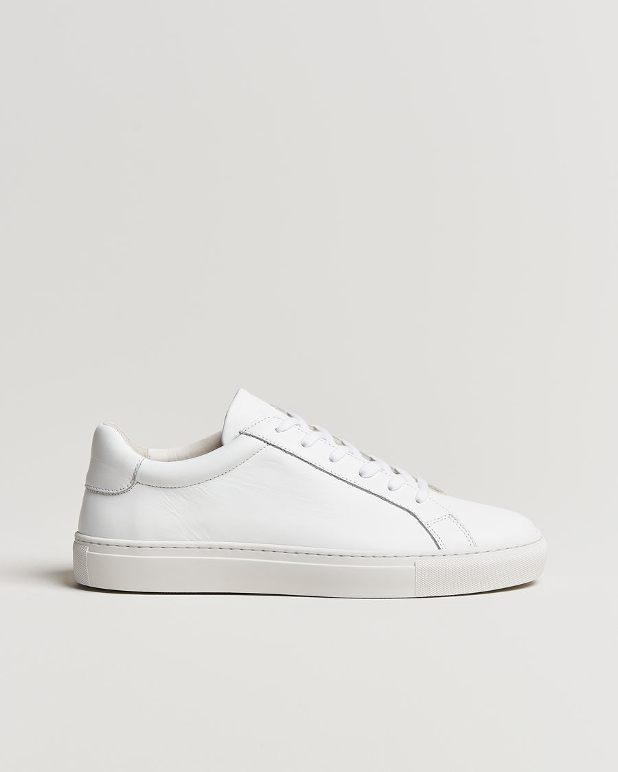 Herren | A Day's March Leather Marching Sneaker White | A Day's March | Leather Marching Sneaker White