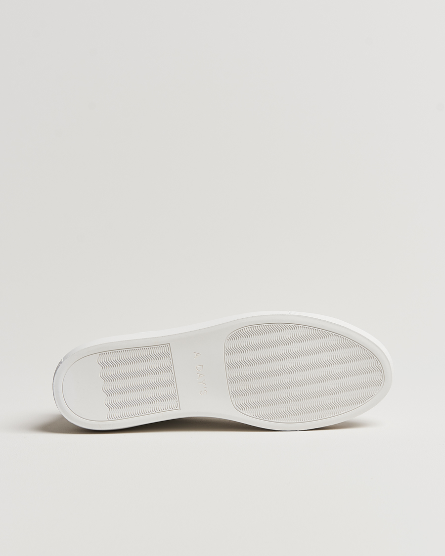 Herren | A Day's March Leather Marching Sneaker White | A Day's March | Leather Marching Sneaker White