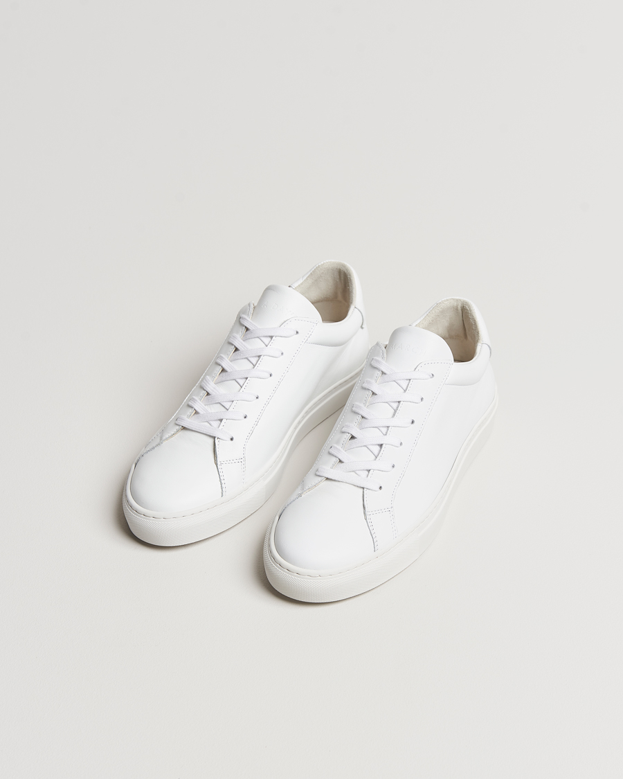 Herren |  | A Day's March | Leather Marching Sneaker White