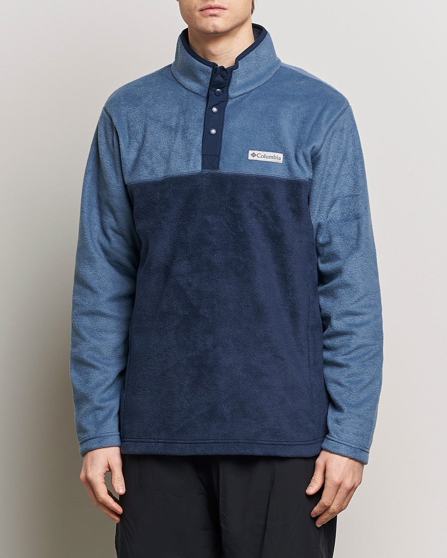 Herren | Fleecepullover | Columbia | Steens Mountain Half Zip 2.0 Fleece Collegiate Navy