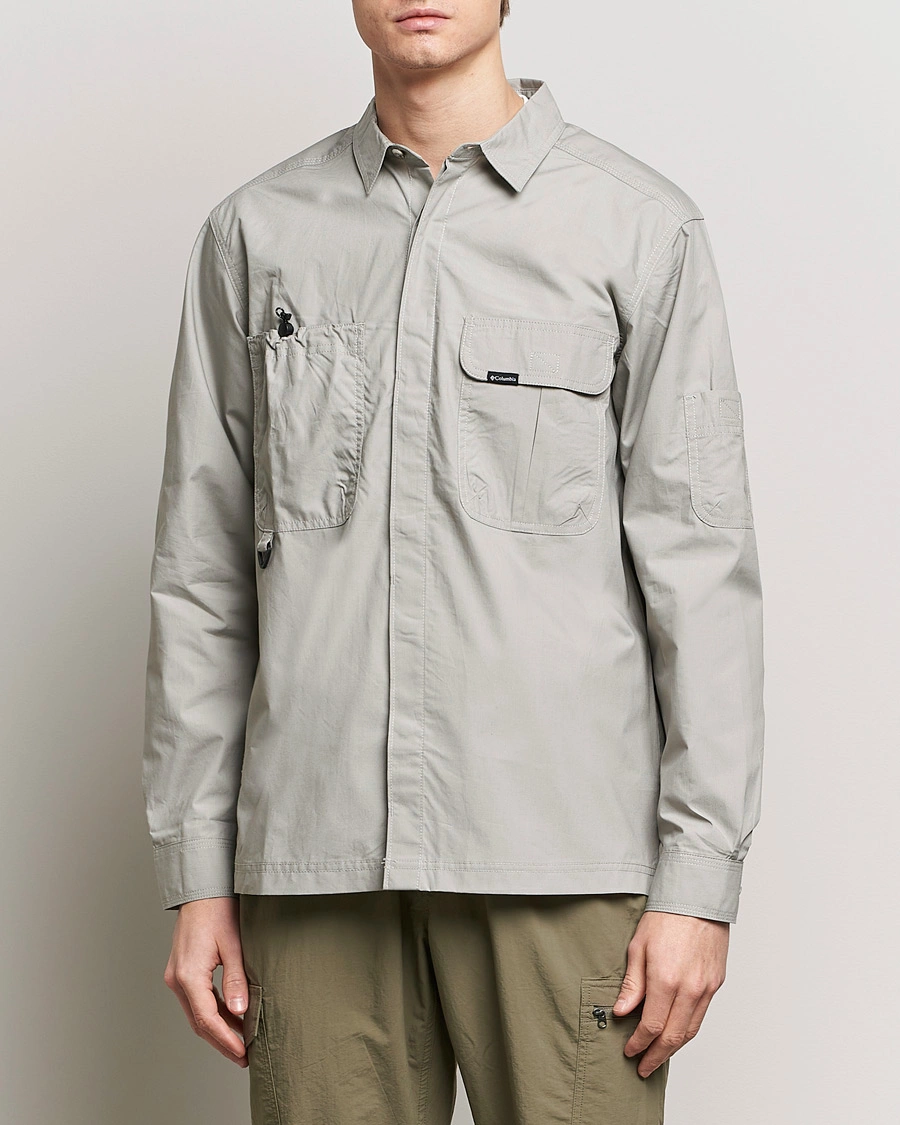 Herren | Kleidung | Columbia | Landroamer Cargo Shirt Flint Grey