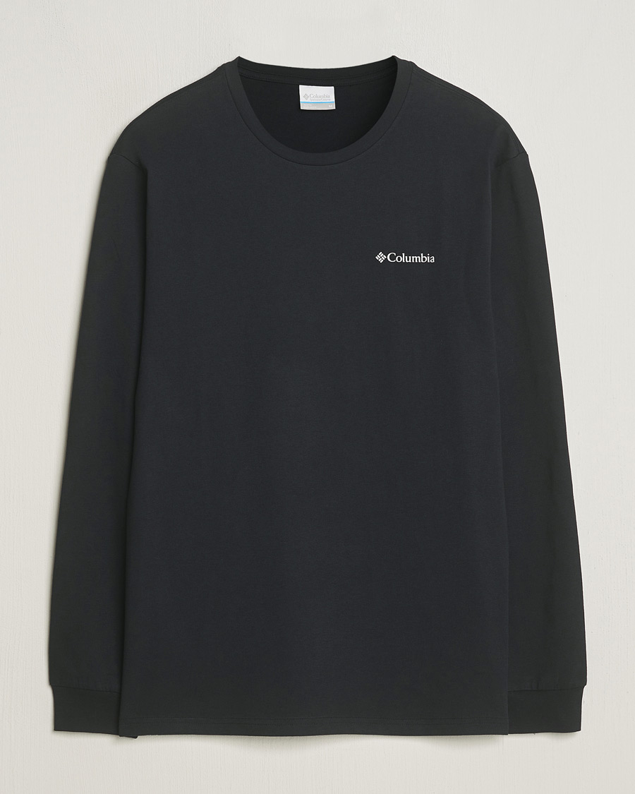Herren | T-Shirts | Columbia | Explorers Canyon Long Sleeve T-Shirt Black