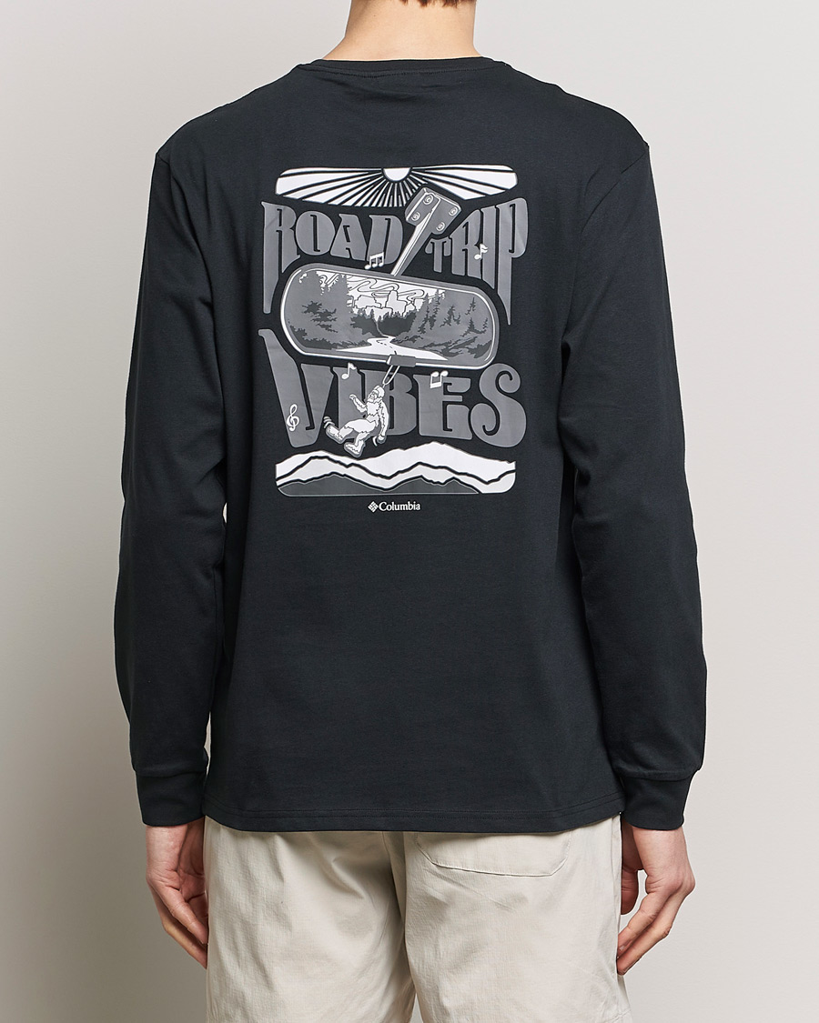 Herren | T-Shirts | Columbia | Explorers Canyon Long Sleeve T-Shirt Black