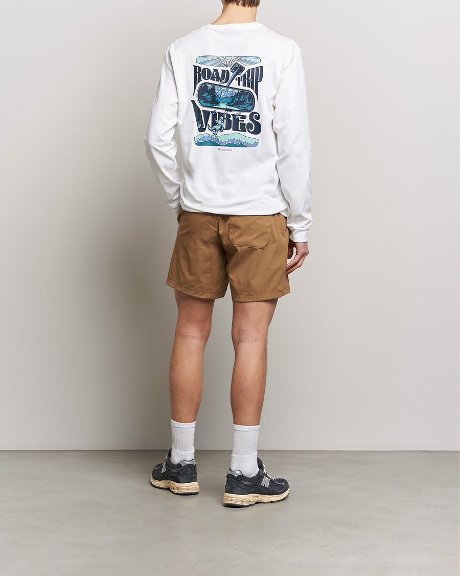 Herren | T-Shirts | Columbia | Explorers Canyon Long Sleeve T-Shirt White