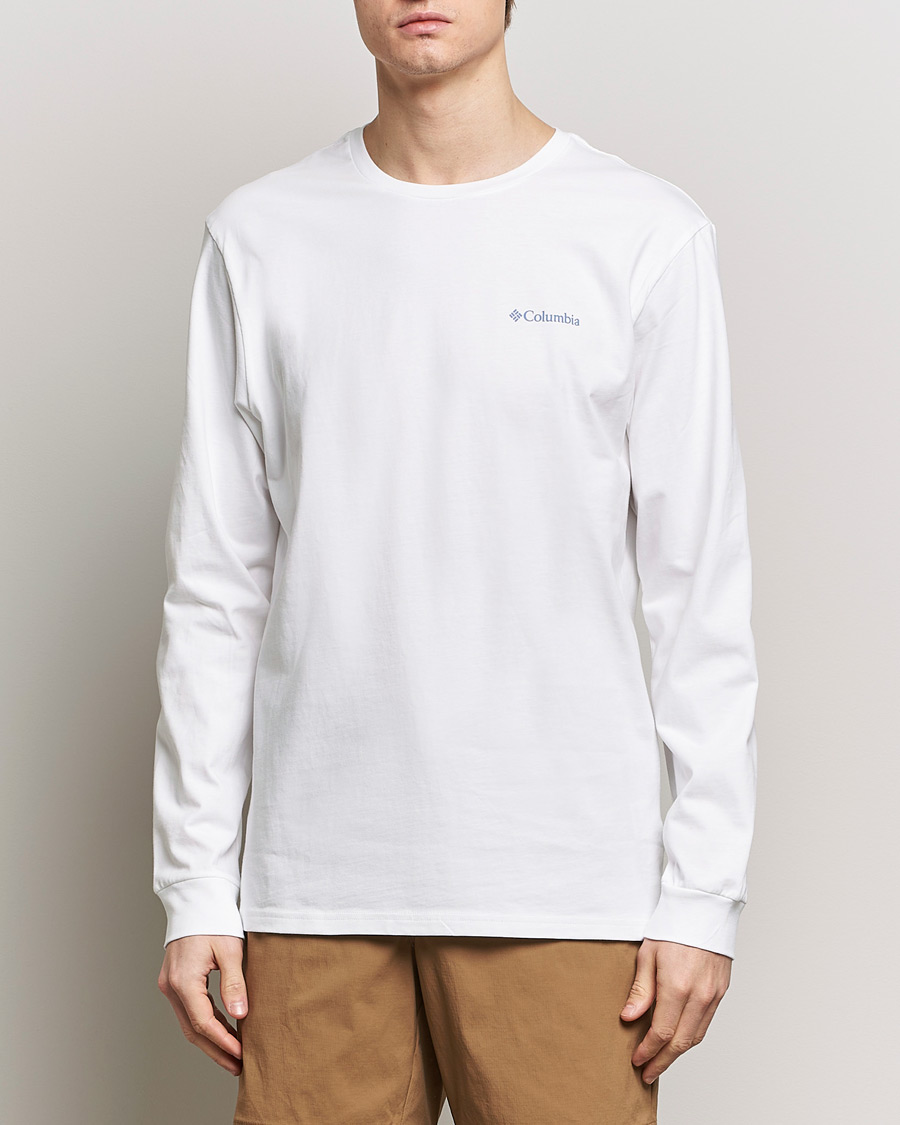 Herren |  | Columbia | Explorers Canyon Long Sleeve T-Shirt White