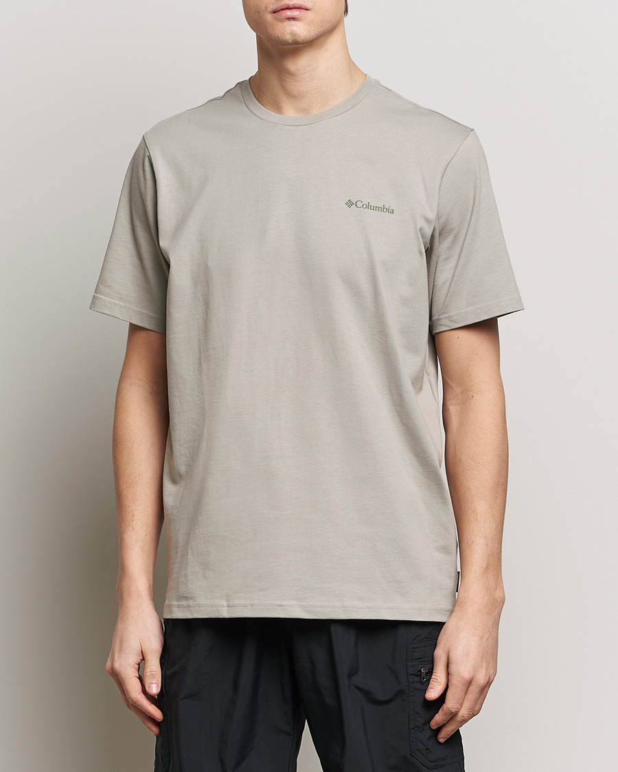 Herren | American Heritage | Columbia | Explorers Canyon Back Print T-Shirt Flint Grey