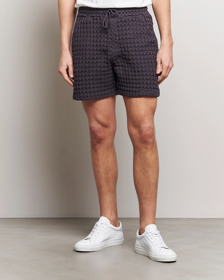 Herren | Shorts | OAS | Porto Waffle Shorts Nearly Black
