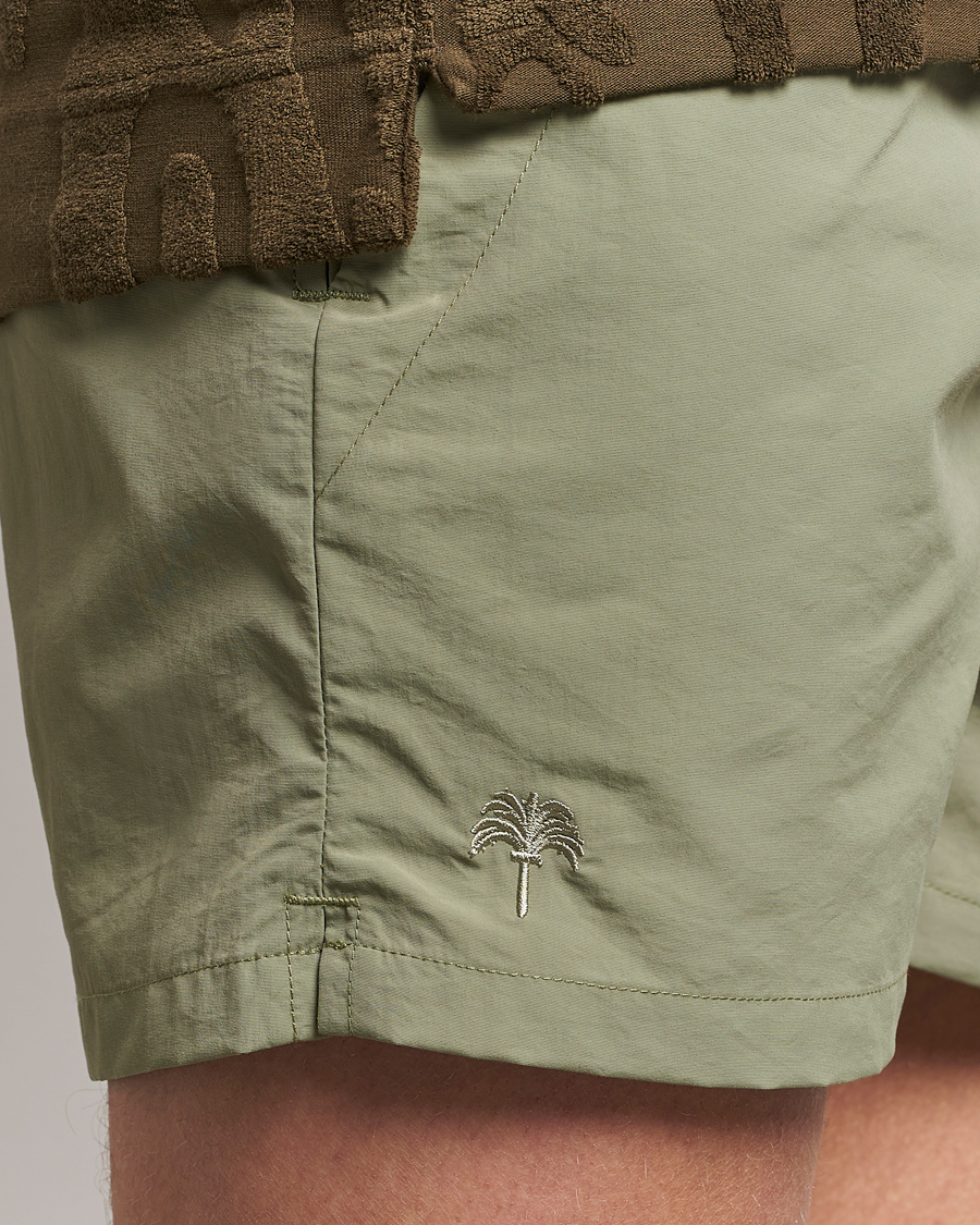 Herren | Badehosen | OAS | Plain Swimshorts Green