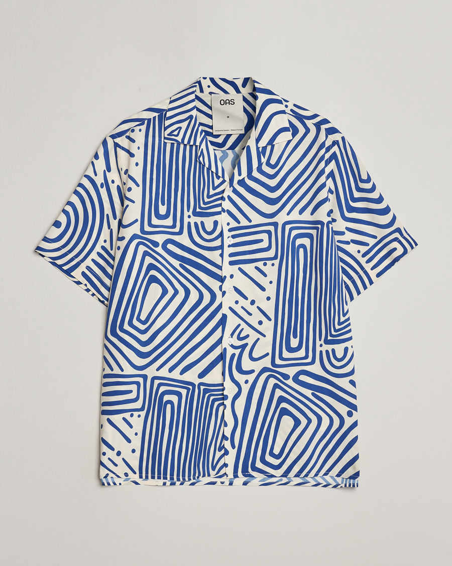 Herren | Hemden | OAS | Viscose Resort Short Sleeve Shirt Eldovado