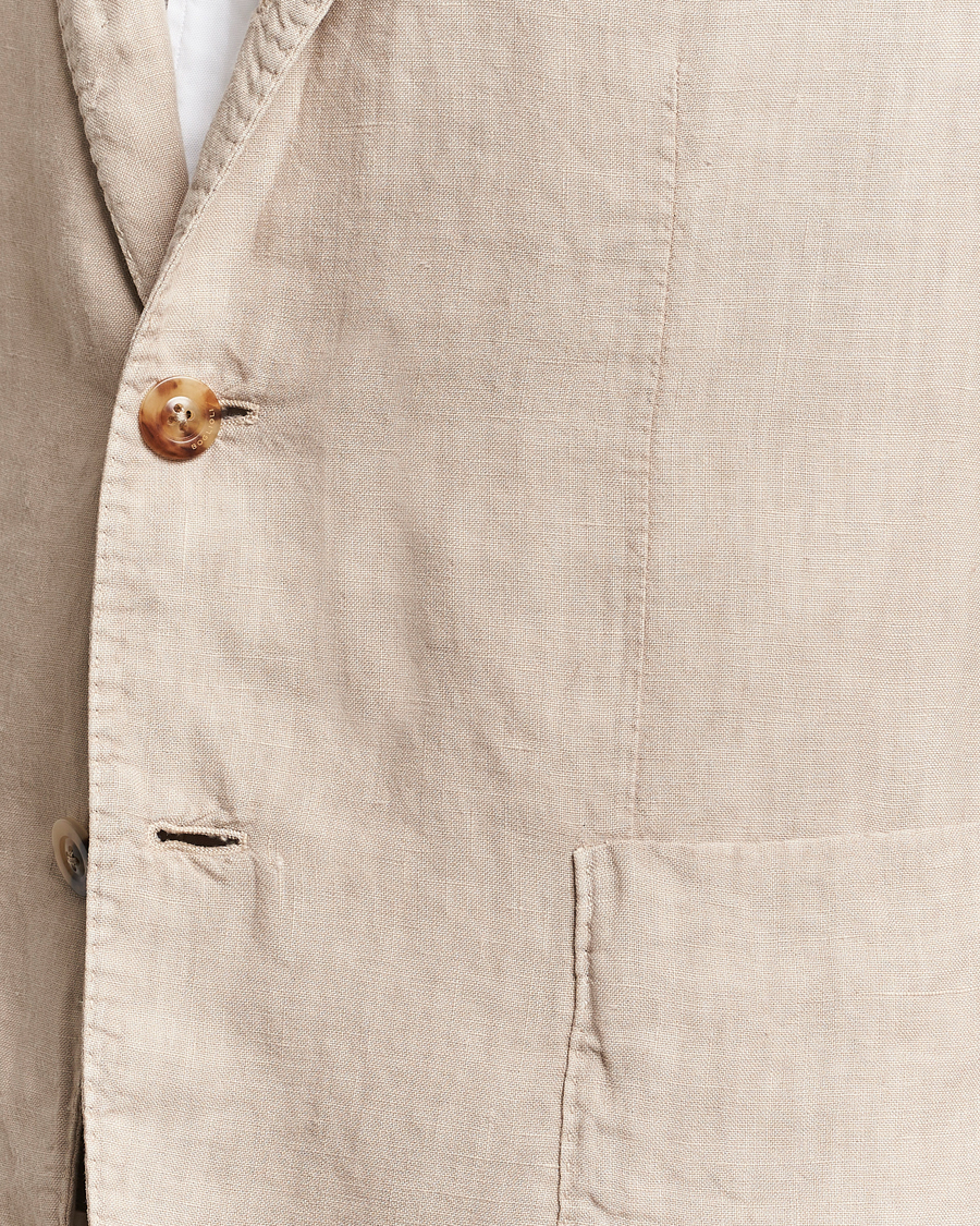 Herren | Sakkos | Boglioli | K Jacket Linen Blazer Light Beige