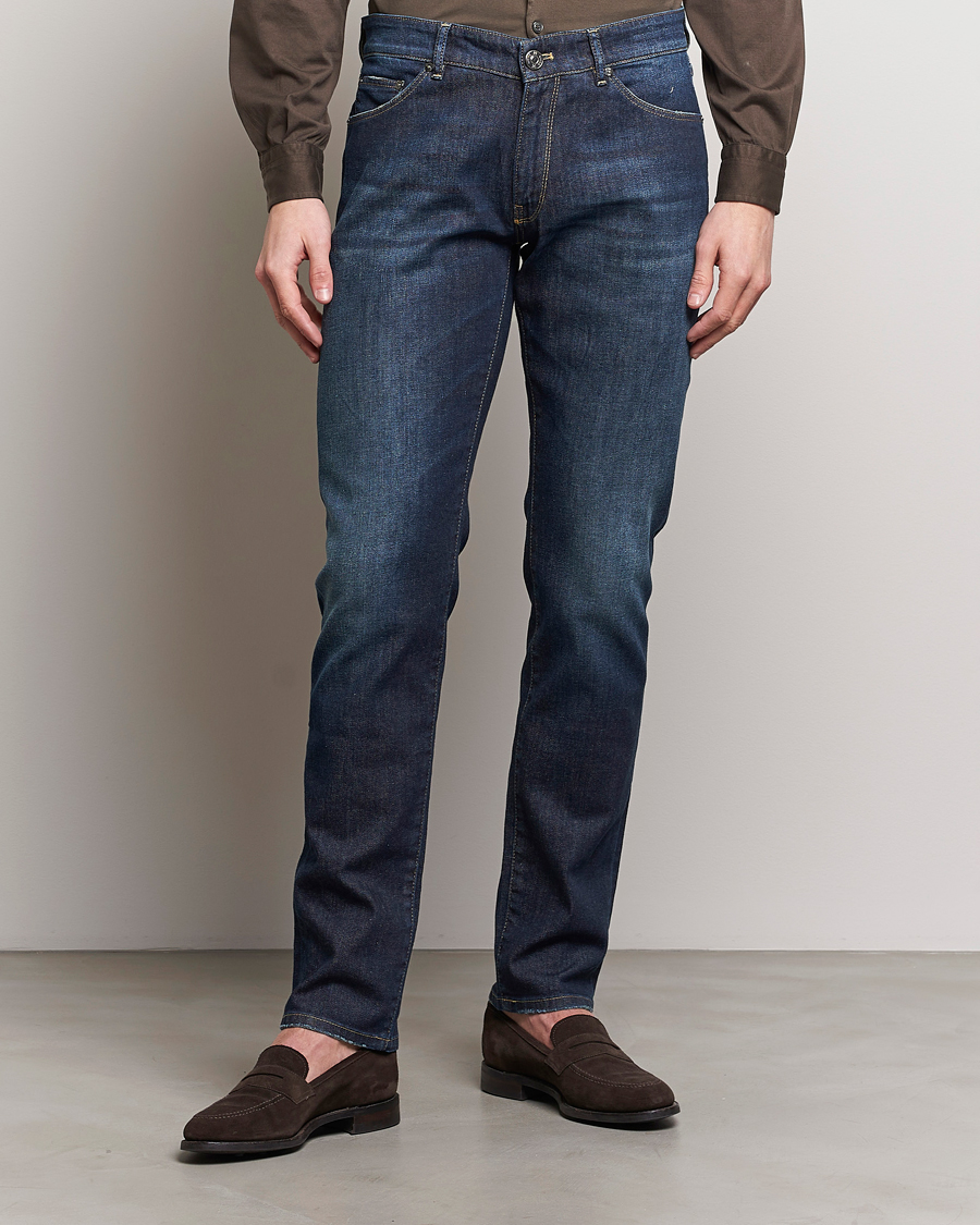 Herren | Slim fit | PT01 | Slim Fit Stretch Jeans Dark Blue Wash