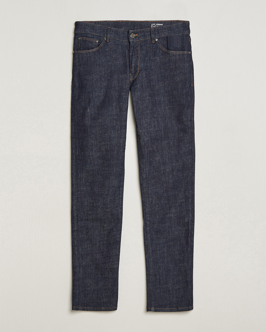 Herren | Jeans | PT01 | Slim Fit Stretch Jeans Dark Indigo