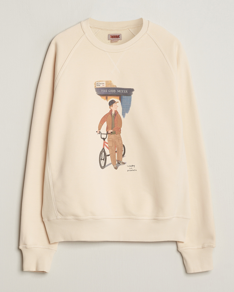 Herren | Pullover | Baracuta | Slowboy Colourmen Cotton Crew Neck Butter