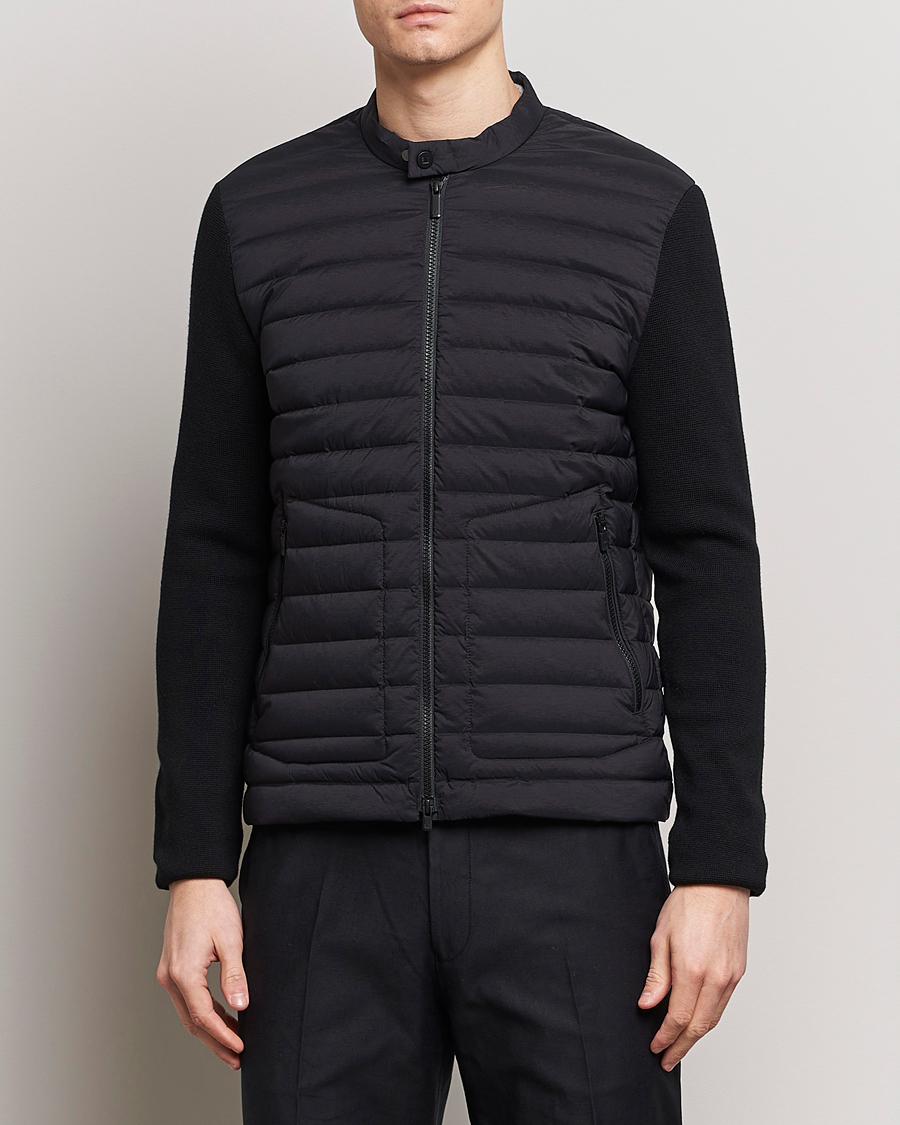 Herren | Jacken | UBR | Super Sonic Savile Wool Hybrid Jacket Black Wool