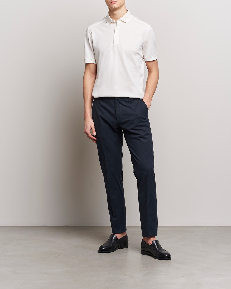 Herren | Hosen | Zegna | Premium Cotton Chinos Navy