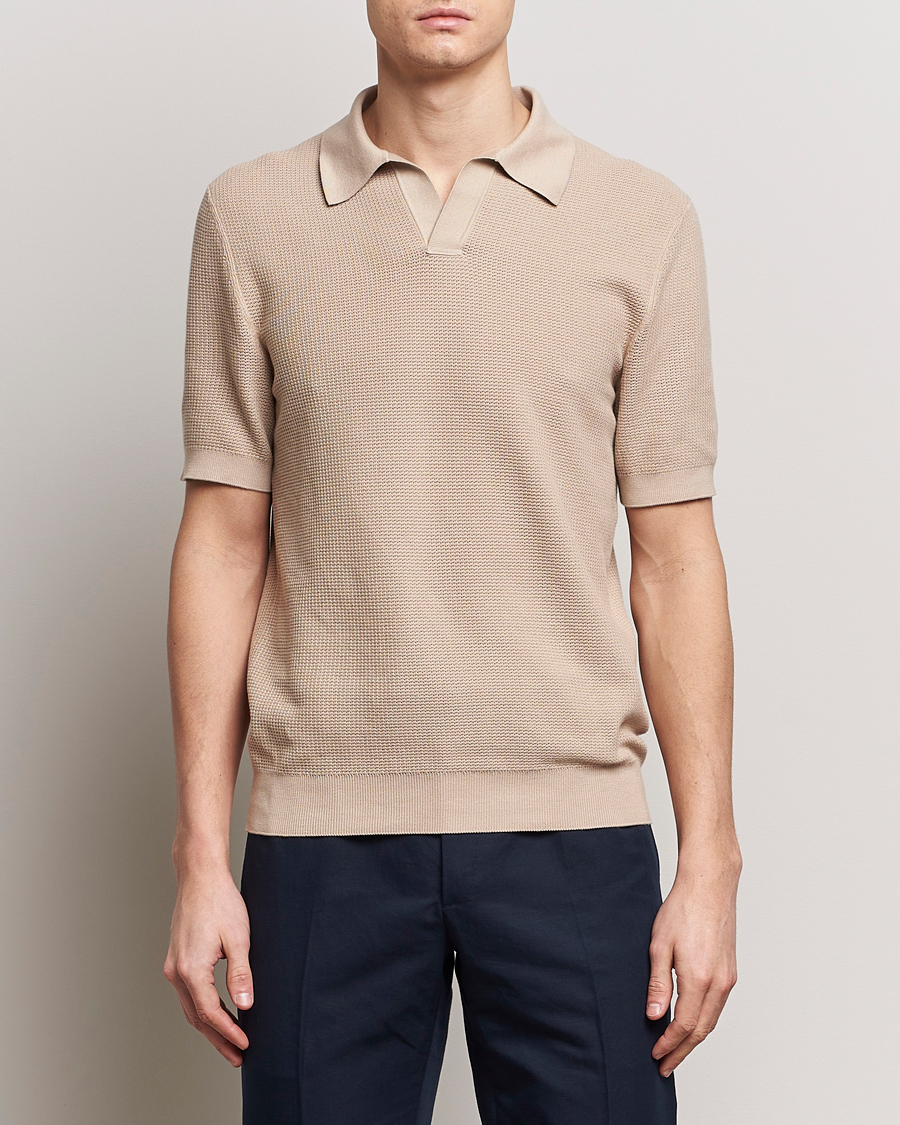 Herren | Italian Department | Zegna | Riviera Polo Light Beige