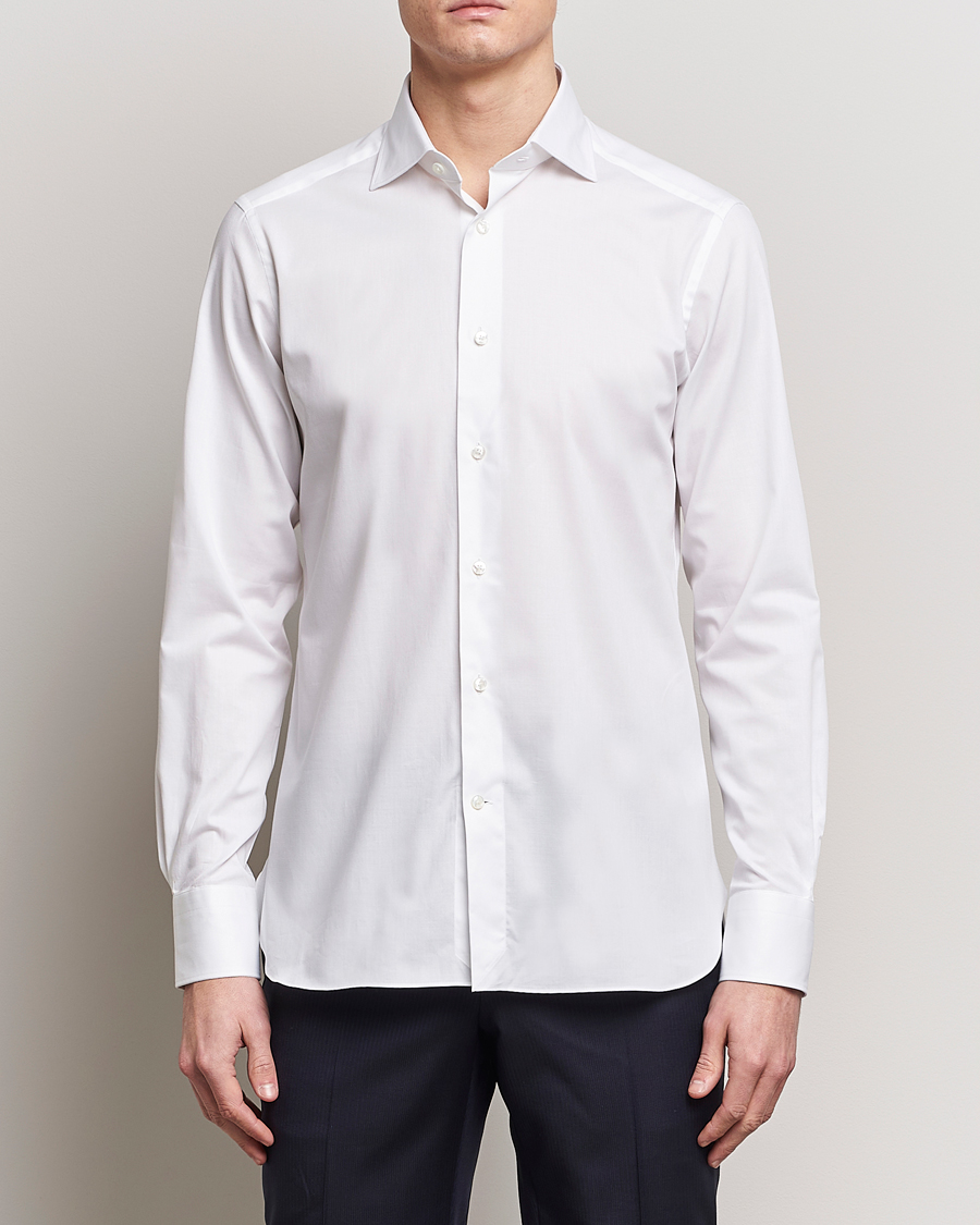 Herren | Hemden | Zegna | Slim Fit Dress Shirt White