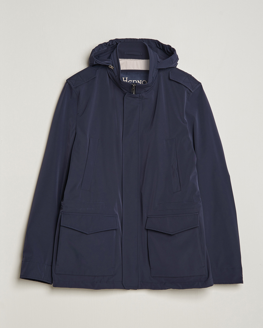 Herren | Jacken | Herno | Field Jacket Navy