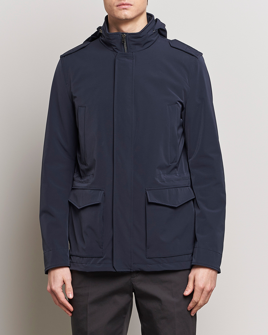 Herr | Kläder | Herno | Field Jacket Navy