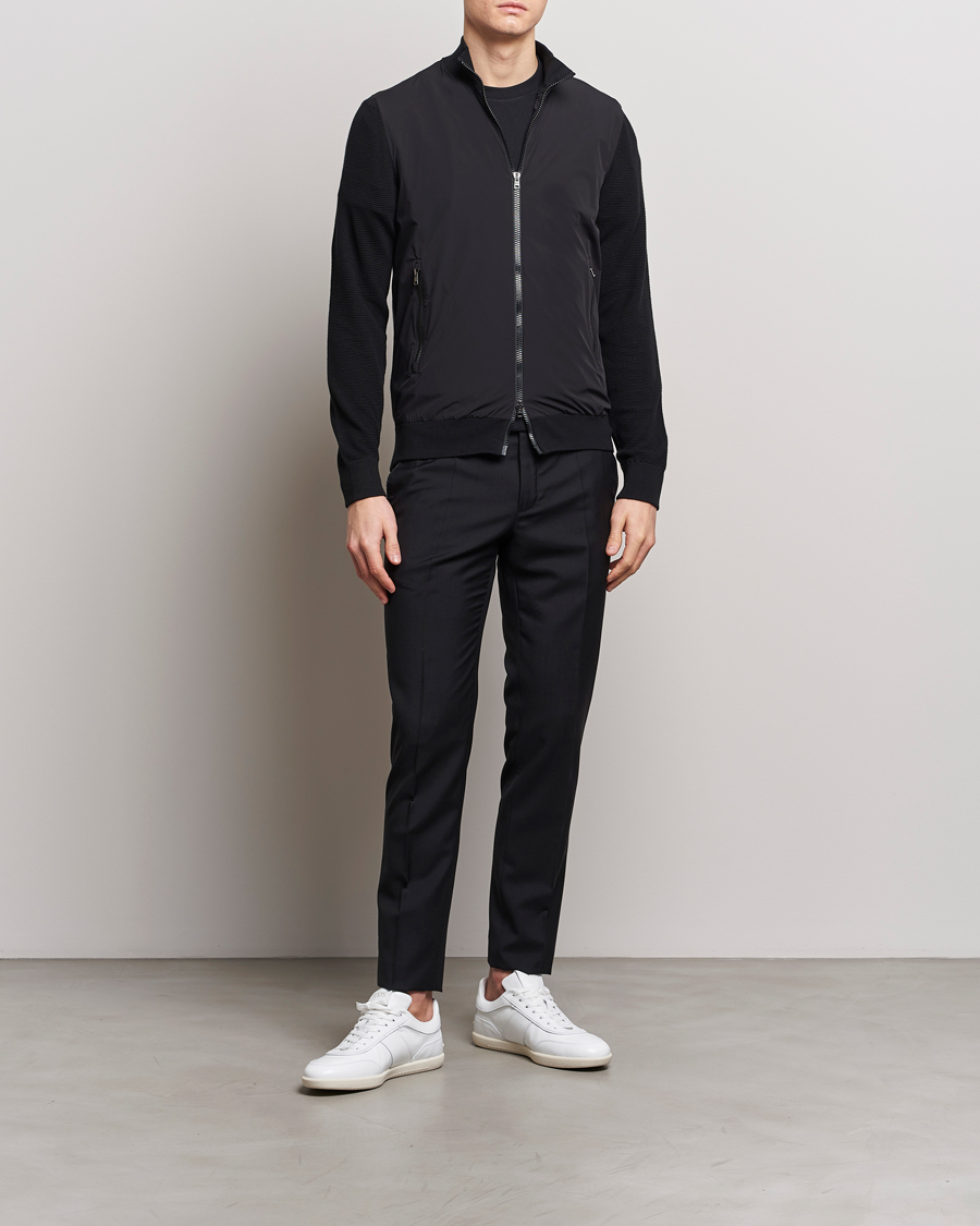 Herren | Jacken | Herno | Hybrid Knit Jacket Black