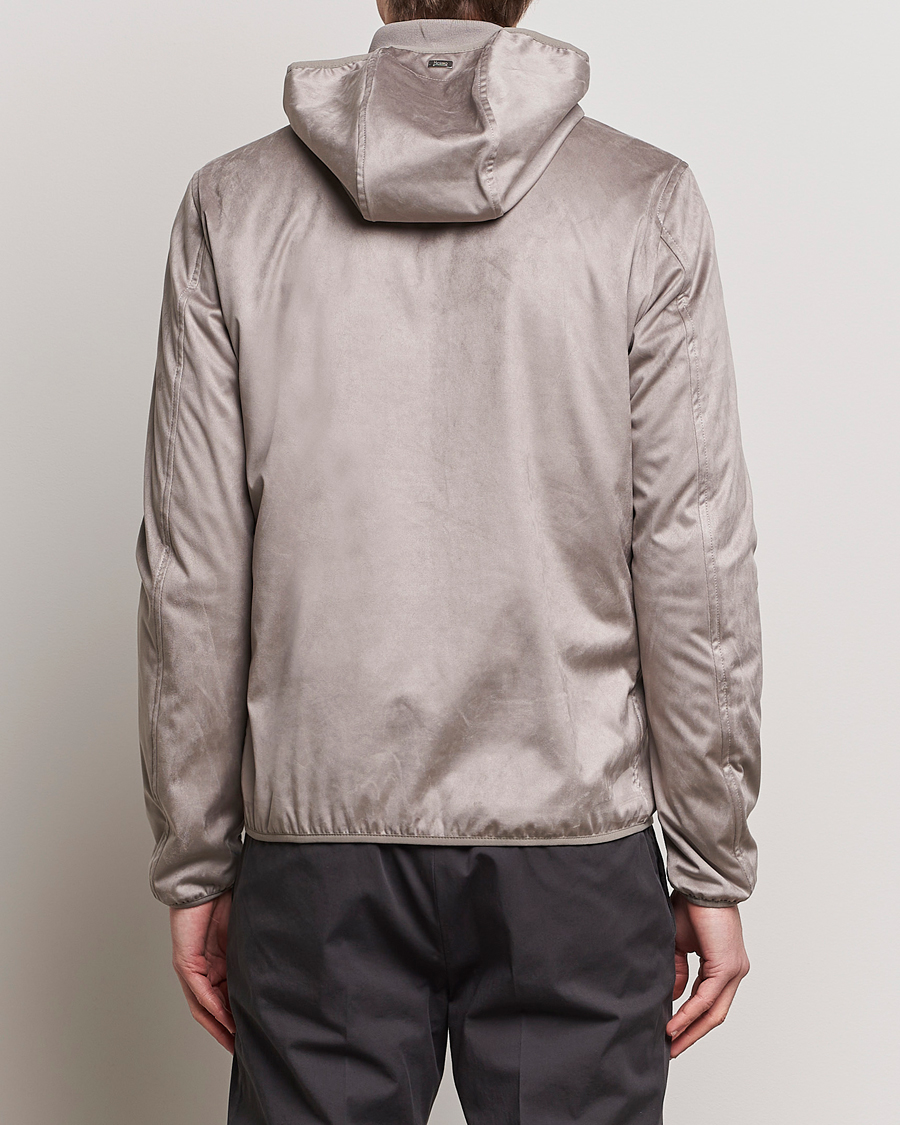 Herren | Jacken | Herno | Faux Suede Bomber Jacket Grey