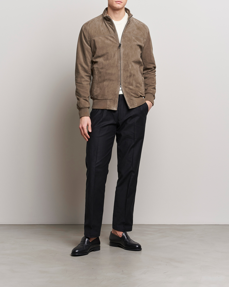 Herren | Jacken | Herno | Suede Jacket Brown