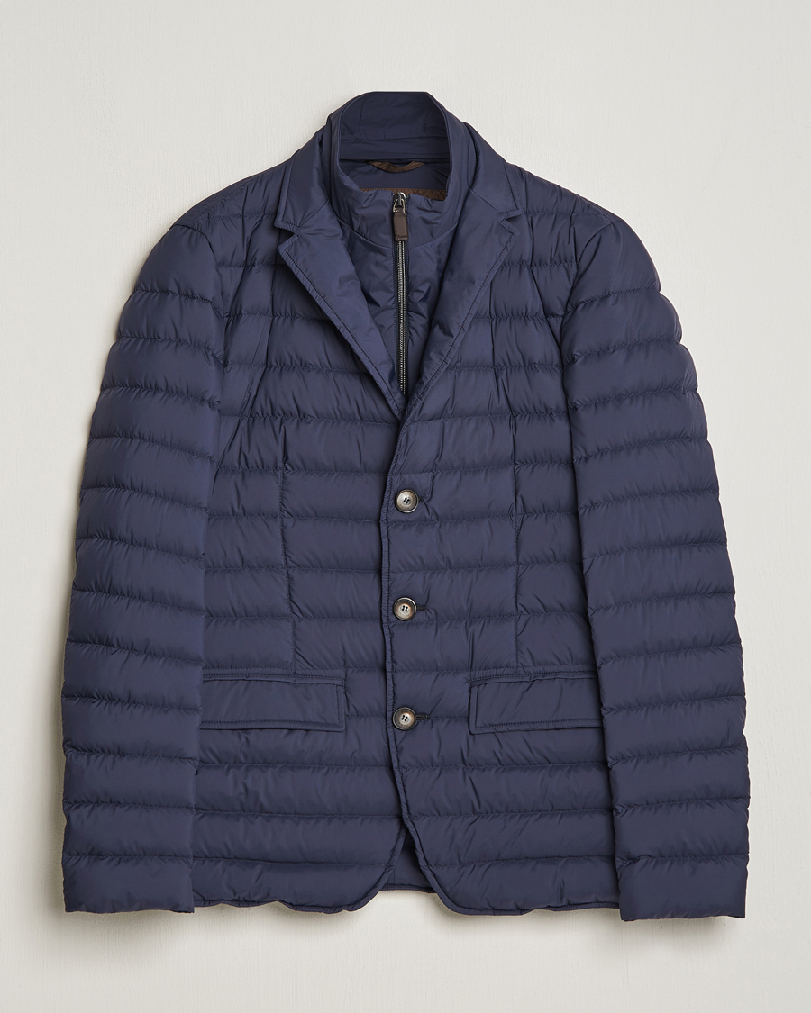 Herren | Jacken | Herno | Nuage Matt Nylon Blazer Navy