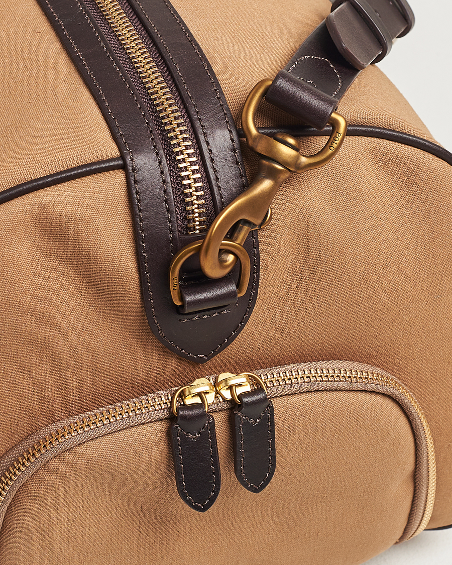 Herren | Polo Ralph Lauren Canvas/Leather Dufflebag Tan | Polo Ralph Lauren | Canvas/Leather Dufflebag Tan
