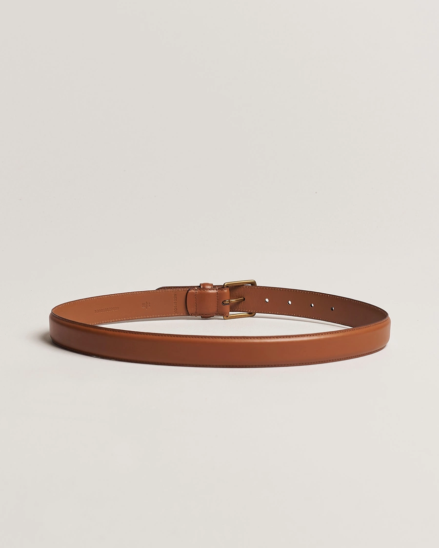 Herr | Bälten | Polo Ralph Lauren | Leather Belt Tan