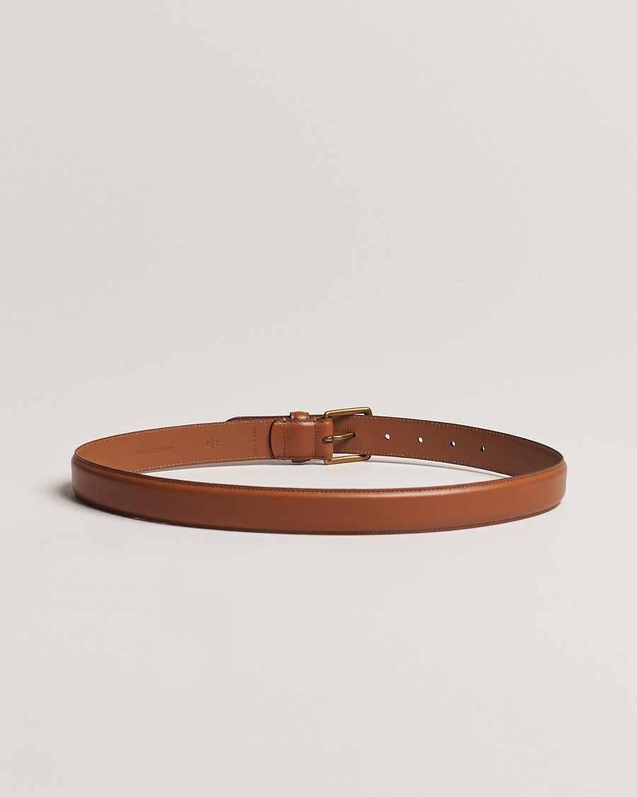 Herren | Gürtel | Polo Ralph Lauren | Smooth Leather Belt Tan