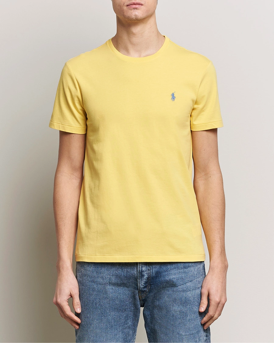 Herr | T-Shirts | Polo Ralph Lauren | Crew Neck T-Shirt Oasis Yellow