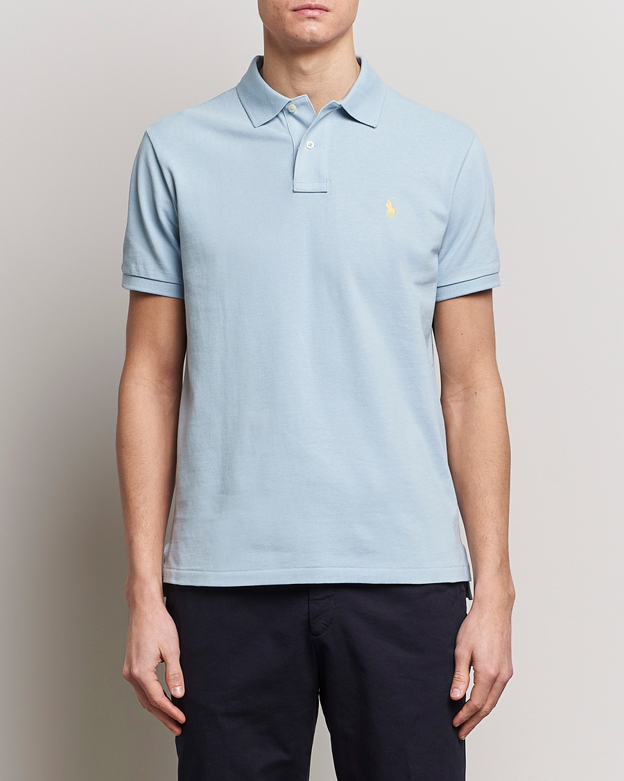 Herr |  | Polo Ralph Lauren | Custom Slim Fit Polo Alpine Blue