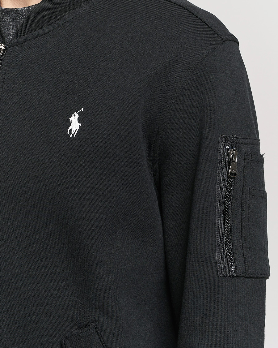 Herren | Pullover | Polo Ralph Lauren | Bomber Full-Zip Sweatshirt Polo Black