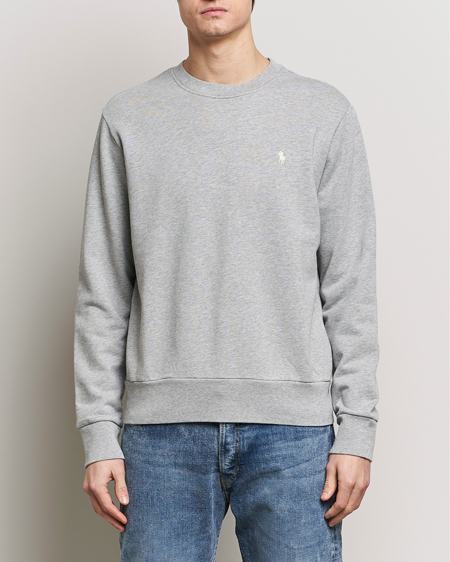 Herren | Graue Sweatshirts | Polo Ralph Lauren | Loopback Terry Sweatshirt Spring Heather