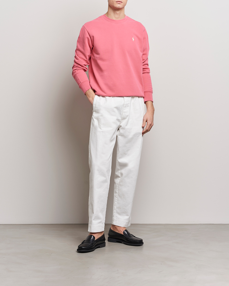 Herren | Pullover | Polo Ralph Lauren | Loopback Terry Sweatshirt Pale Red