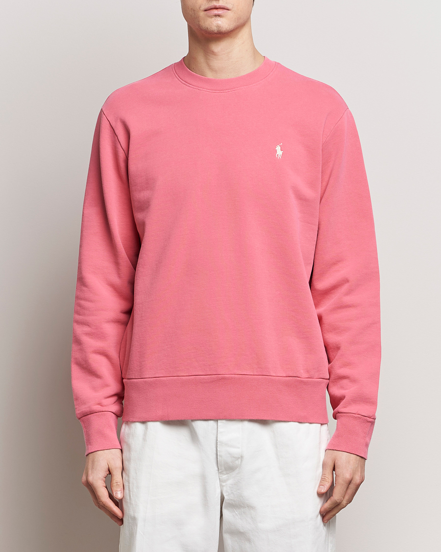 Herre | Trøjer | Polo Ralph Lauren | Loopback Terry Sweatshirt Pale Red