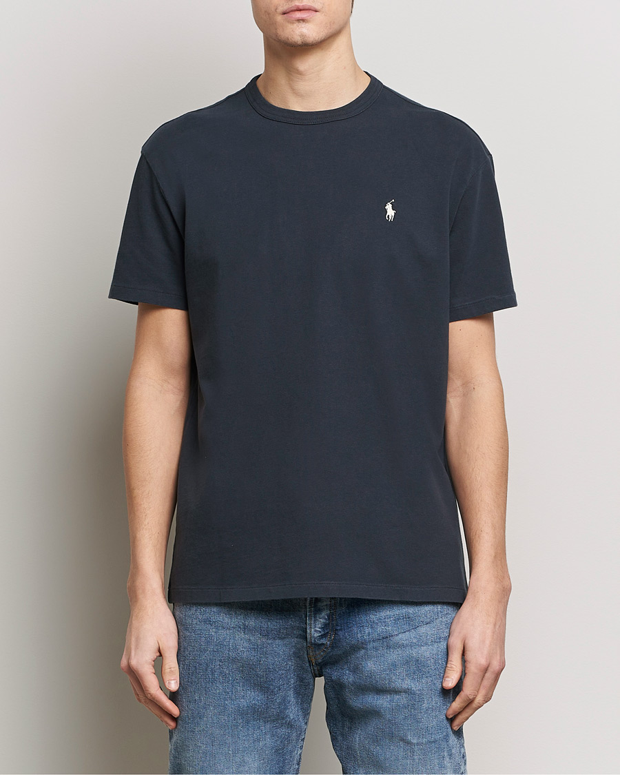 Herren |  | Polo Ralph Lauren | Loopback Crew Neck T-Shirt Faded Black