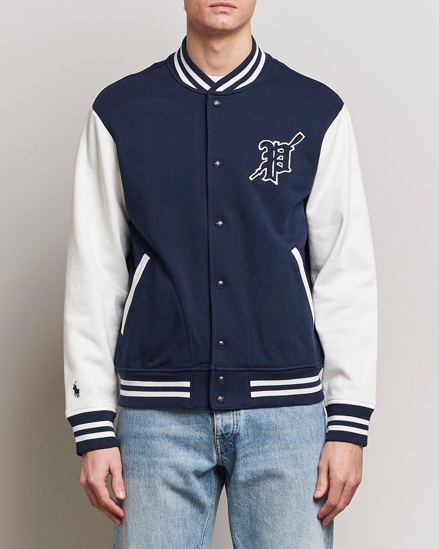 Herren | Frühlingsjacken | Polo Ralph Lauren | Baseball Jacket Cruise Navy/Nevis