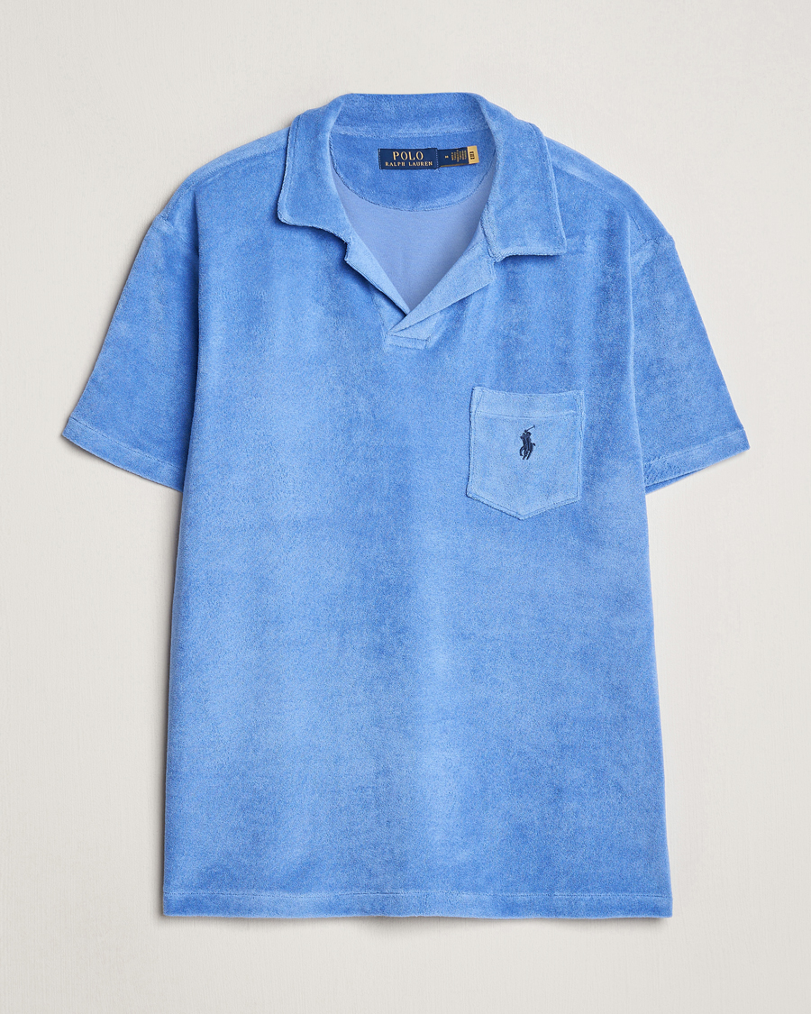 Herren | Poloshirts | Polo Ralph Lauren | Cotton Terry Polo Harbor Island Blue