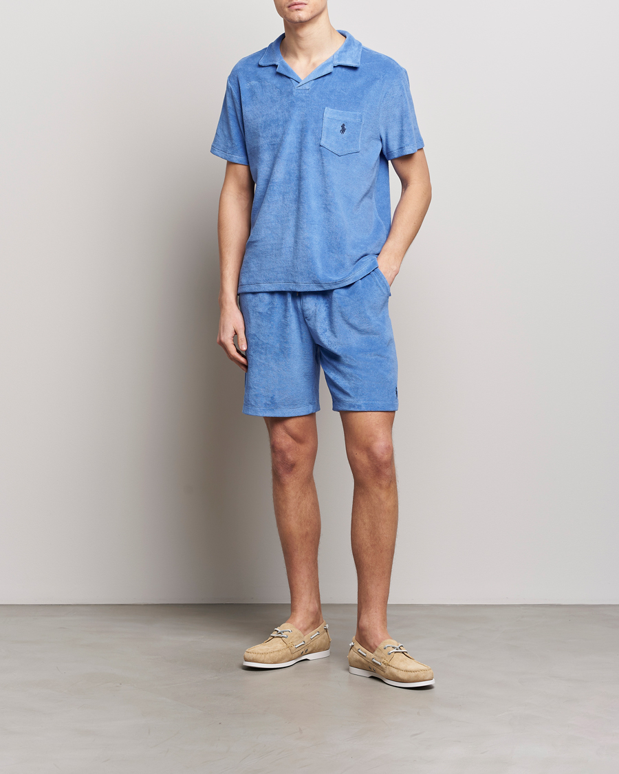 Herren | Poloshirts | Polo Ralph Lauren | Cotton Terry Polo Harbor Island Blue